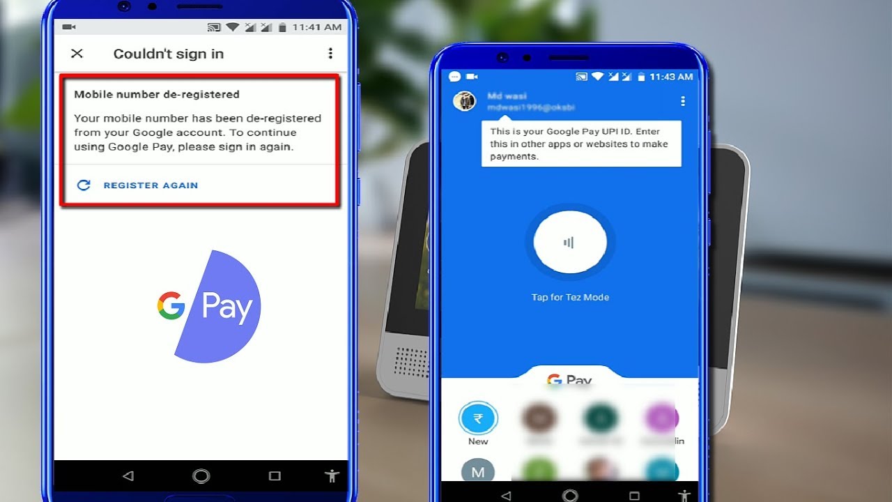 Fix Google Pay problems with verifying your phone number ePrompto